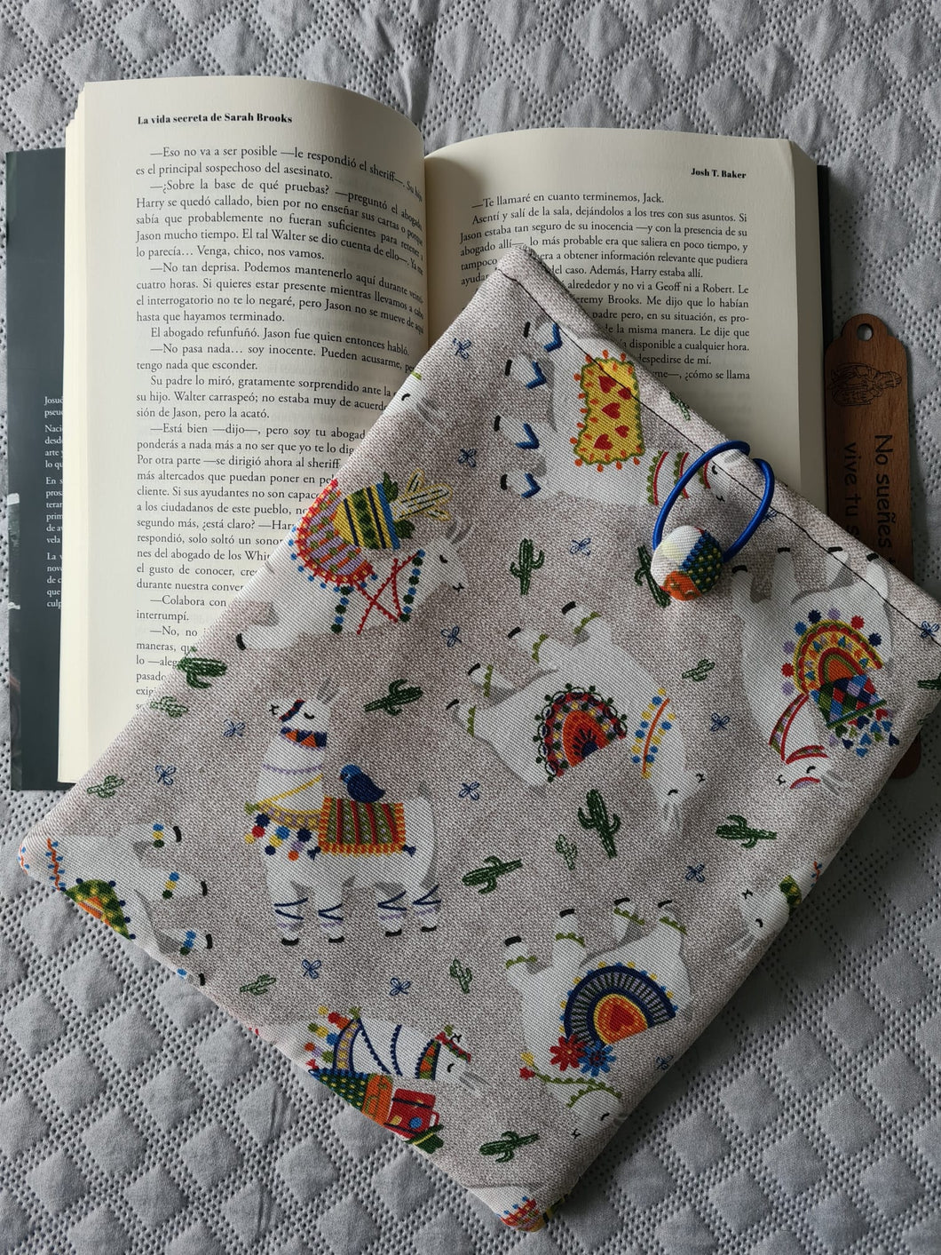 Funda de libro Llamas